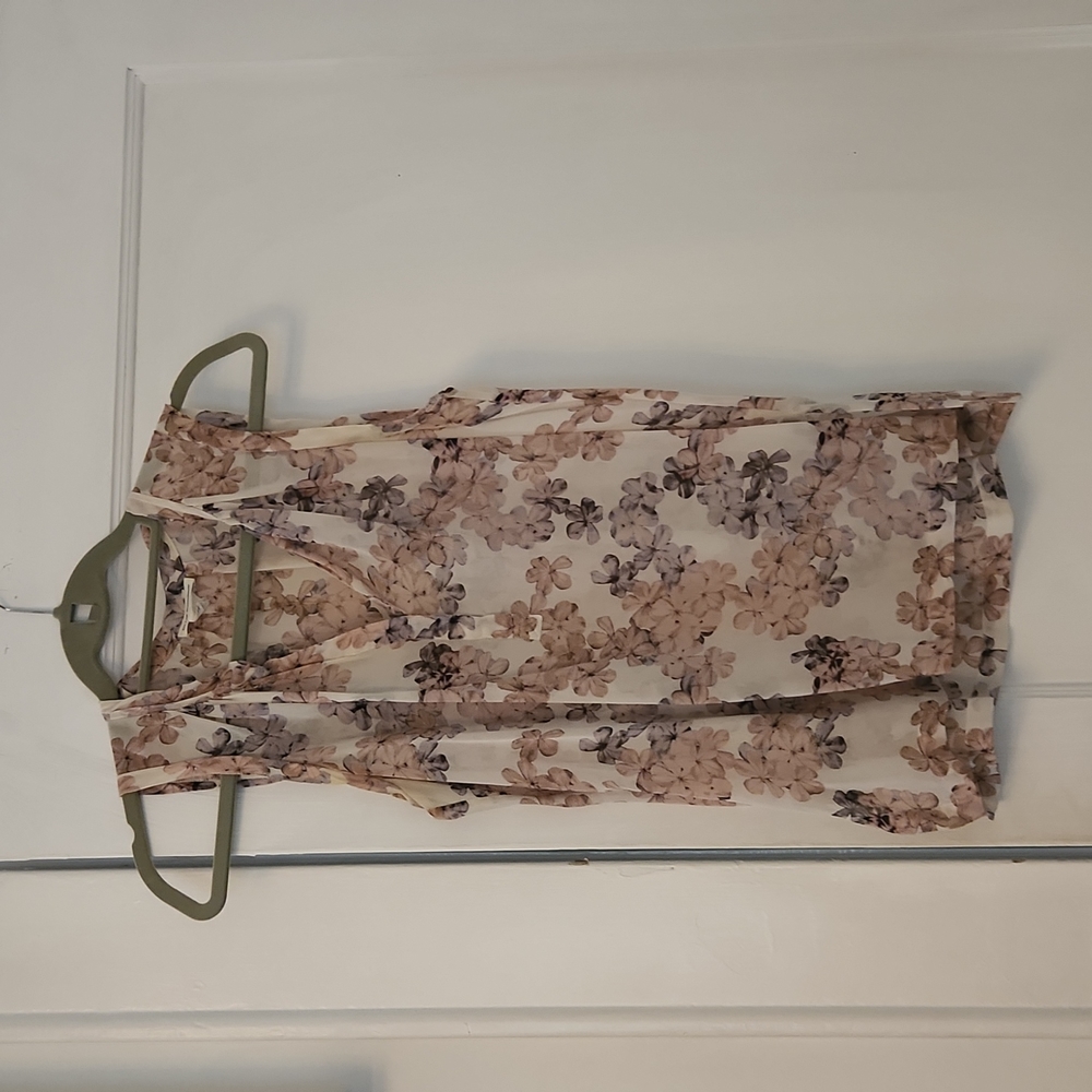 Club Monaco Spring Blouse Floral French